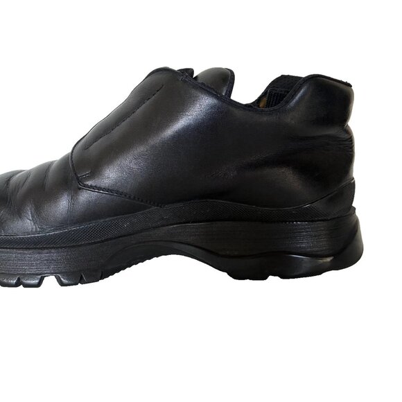 PRADA winter boots, black leather, US sz 11.5 main image 8